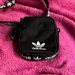 Adidas Black Mini Crossbody Bag